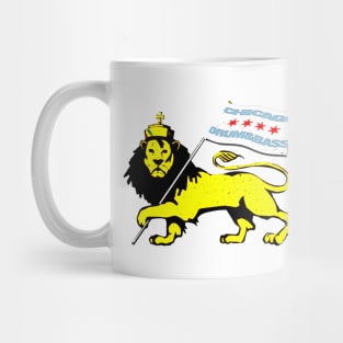 Drum and Bass Chicago Lion Mug